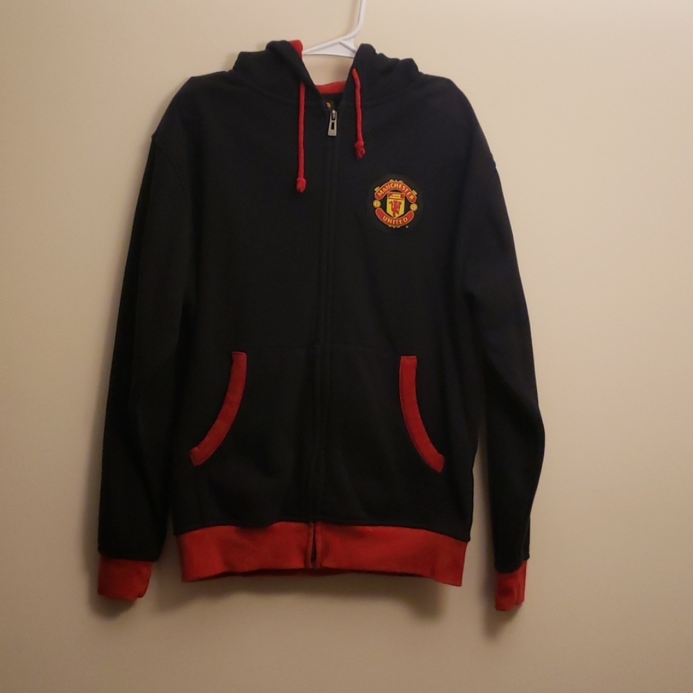 Manchester United Zip-up hooded sweatshirt